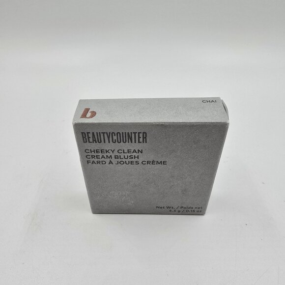 BEAUTYCOUNTER Cheeky Clean Cream Blush Chai 0.15 Oz New in Box - Picture 7 of 7